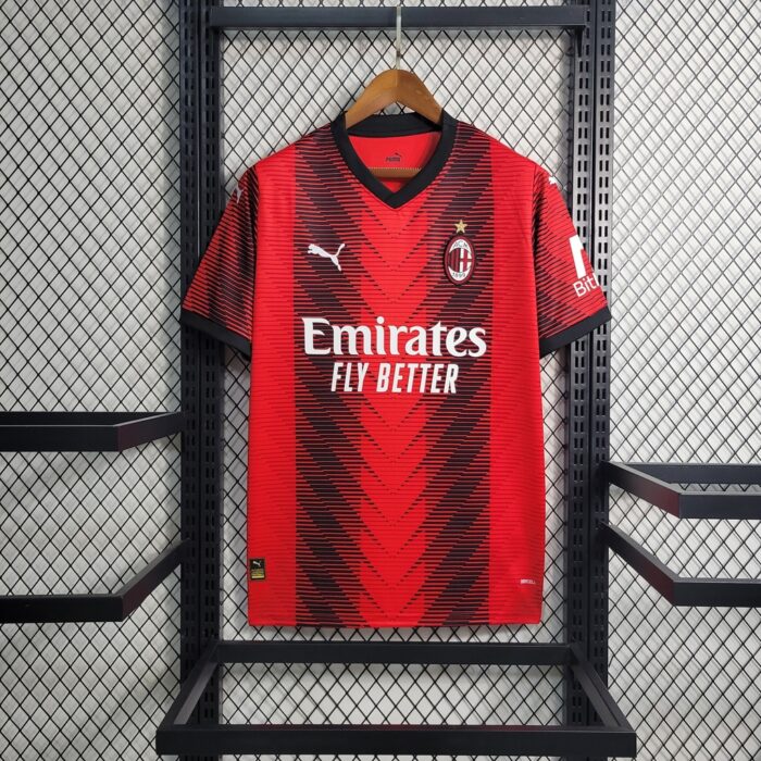 Camisa Milan home temporada 23/24